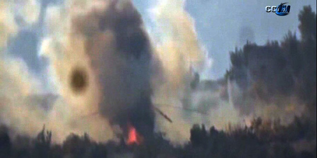 Amerikan yapımı TOW füzesi ile vuruldu!