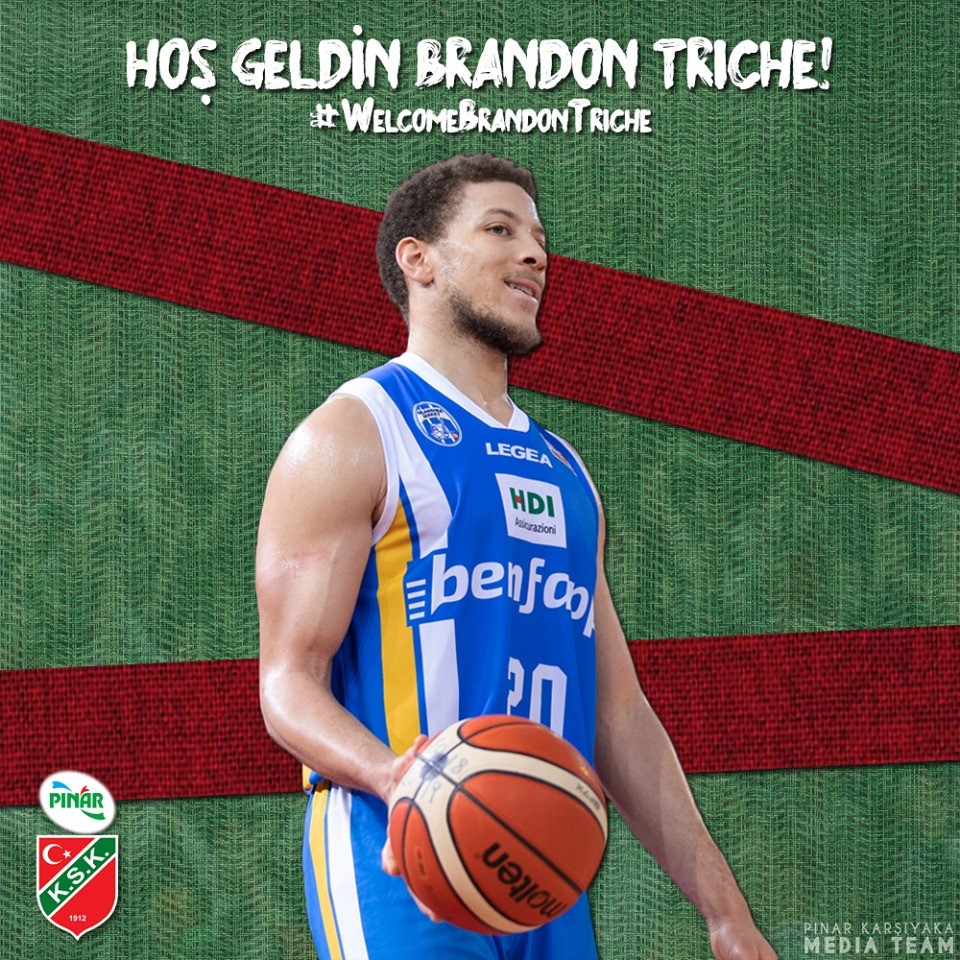 Pınar Karşıyaka Brandon Triche’ı transfer etti 
