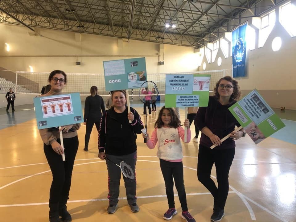 Pınarhisar Devlet Hastanesinde “Serviks kanseri” etkinliği 