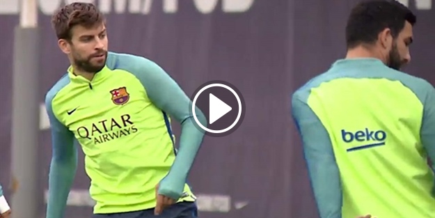 Pique, Arda'yı geçemedi!