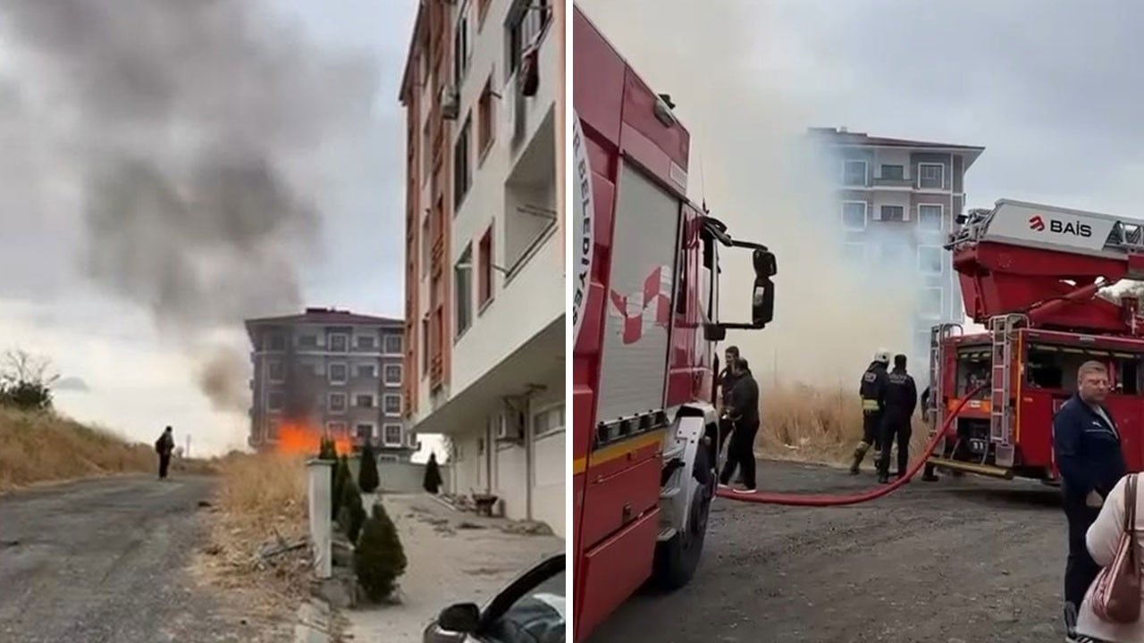 Pire için koca kümesi yaktı