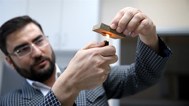 Pirinç kabuğundan yanmayan inşaat malzemesi geliştirdiler