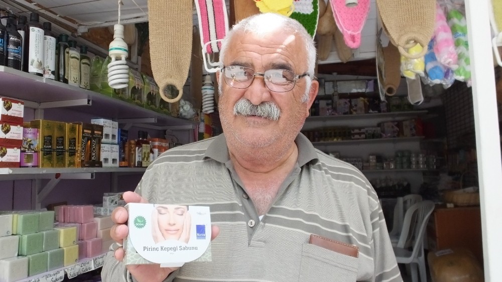 Pirinç Kepeği Sabunu ilgi gördü 