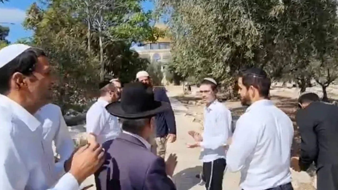 Pislikler yine Mescid-i Aksa'yı bastı