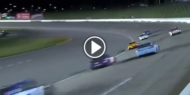 Pistte korkutan kaza!