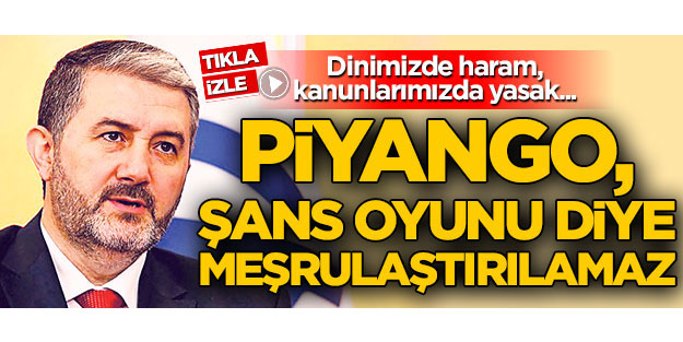 Piyango ‘şans oyunu’ diye meşrulaştırılamaz