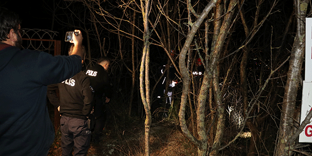 Pizzacıya giderken ormanda kayboldu