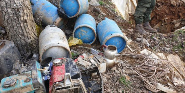 PKK ağır yara aldı! Çok sayıda sığınak ve barınak yerle bir oldu
