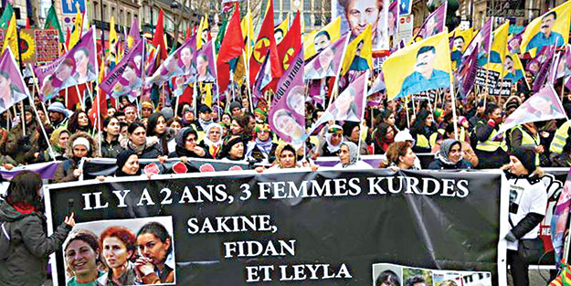 PKK da Paris’teydi