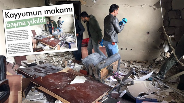 Terör destekçisi alçaklardan alçak manşet