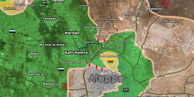 PKK, Halep'te rejimin ikmal yolunu kesti