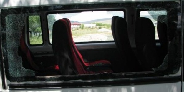 PKK minibüs taradı