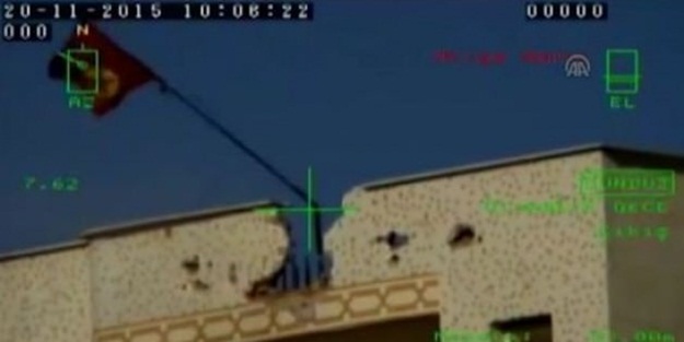 PKK paçavrası tek kurşunla indirildi!