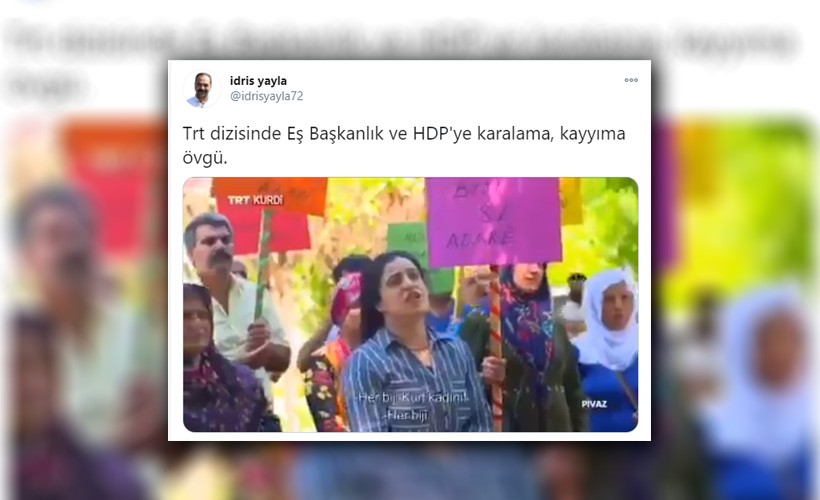 PKK Sempatizanları ve HDP’den TRT’ye tehdit