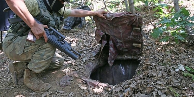 PKK sığınağında bakın ne bulundu