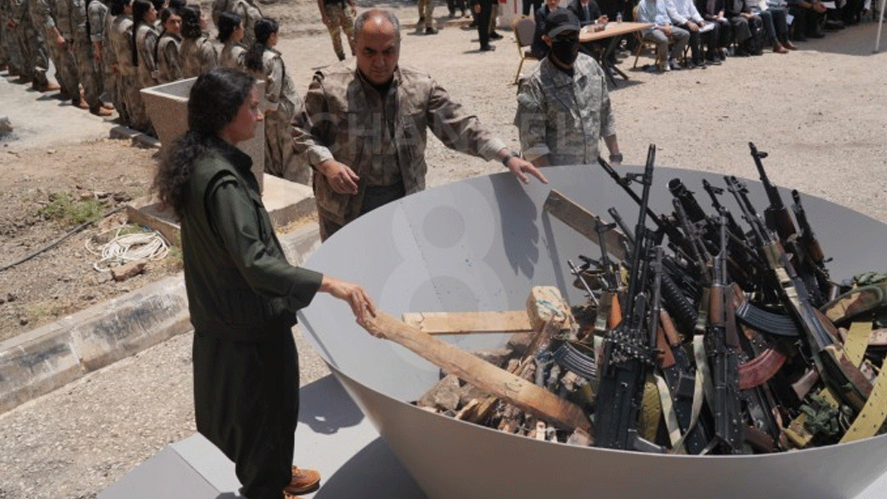 PKK silah bıraktı! Irak'tan jet hızında açıklama