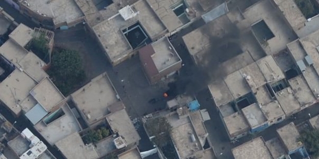 PKK'nın zulmü havadan görüntülendi!