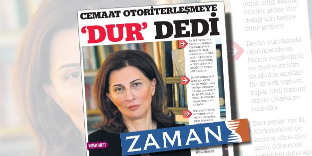 'PKK terör örgütü değildir' diyen Nuray Mert Zaman'a konuştu