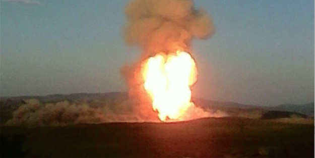 PKK'dan doğalgaz boru hattına saldırı!