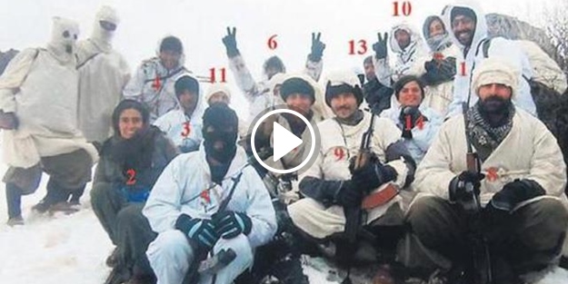 PKK'lı 'sazanlar' Dağlıca'da böyle avlanmış!