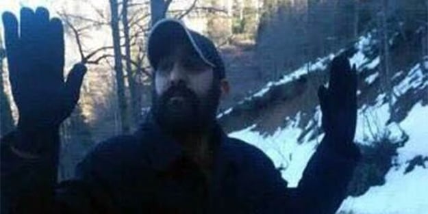 PKK'lı terörist, kepçe operatörüne teslim oldu