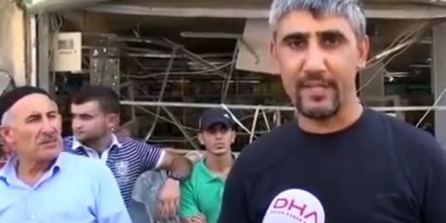 PKK'lı terörist yöre halkı gibi röportaj verdi