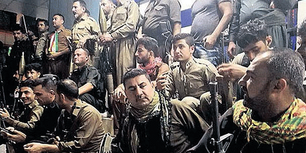 PKK’lı teröristler böyle karşılandı… Kandil’den geldiler!