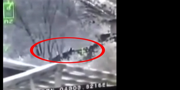 PKK'lı teröristler böyle vuruldu! - VİDEO