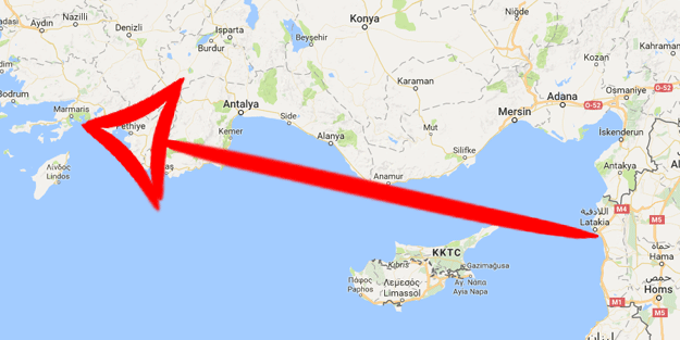 PKK'lılar denize döküldü: 6 terörist boğuldu