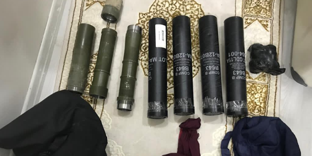 PKK'lı teröristler havan topuyla saldıracaktı! Polis tepelerine bindi