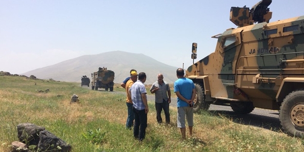 PKK'lı teröristlerden hain saldırı: 1 şehit
