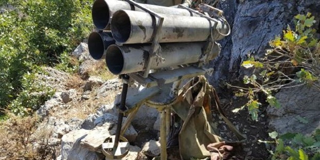 PKK'lı teröristlere ait ÇNRA ele geçirildi