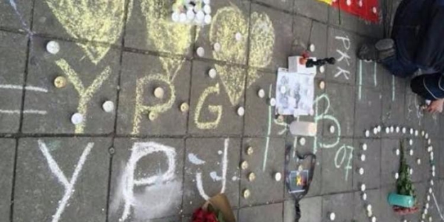 PKK'lılar Brüksel'de terörü kınadı (!)