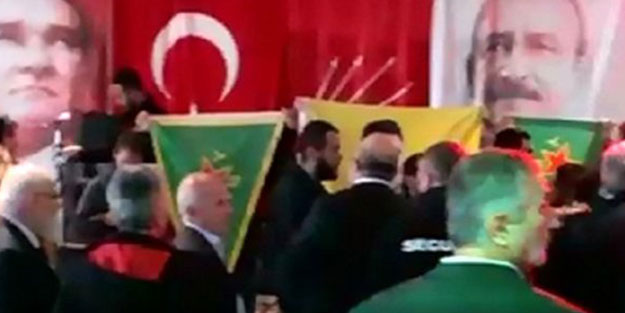 PKK'lılar CHP etkinliğini bastı! Kavgaya tutuştular