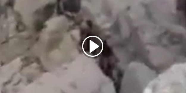 PKK'lılar kayalıklarda böyle yakalandı