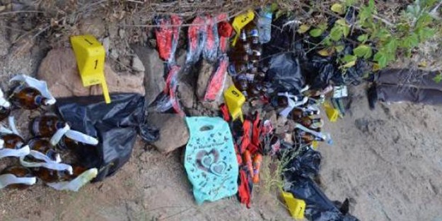 PKK'lılara suçüstü