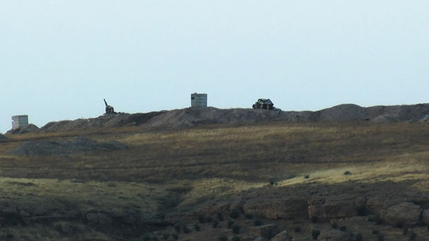 PKK'lıların sınır ötesinden taciz ateşlerine anında karşılık verildi!