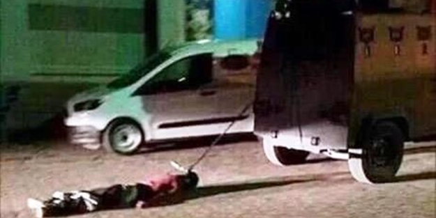 PKK'lının cesedini sürükleyen polisler için karar verildi