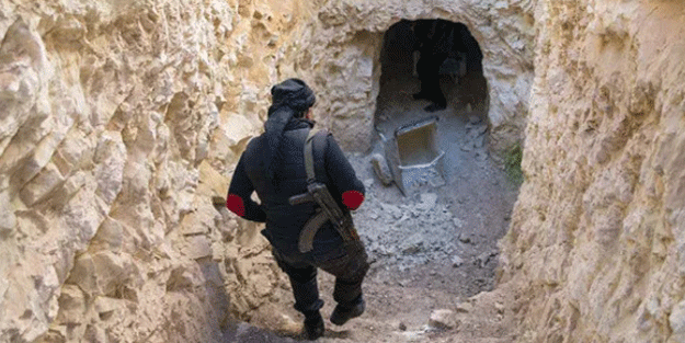 PKK'nın 300km'lik terör tüneli ifşa oldu