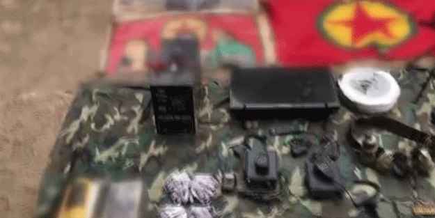 PKK’nın 4 odalı mağarası yerle bir edildi