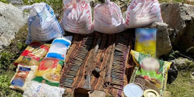 PKK'nın 8 katlı sığınağı imha edildi