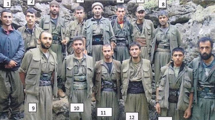 Terör örgütü PKK'nın bittiğinin fotoğrafı!