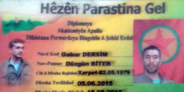 PKK’nın bölge sorumlularından Düzgün Biter yakalandı!