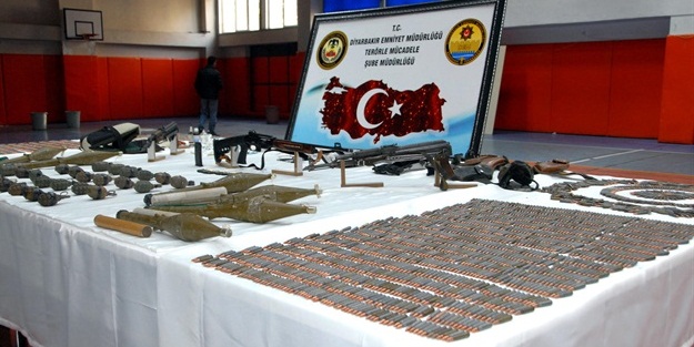 PKK'nın cephaneliğinden bakın neler çıktı