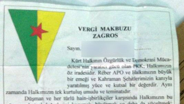 PKK'nın haraç makbuzu canından bezdirdi!