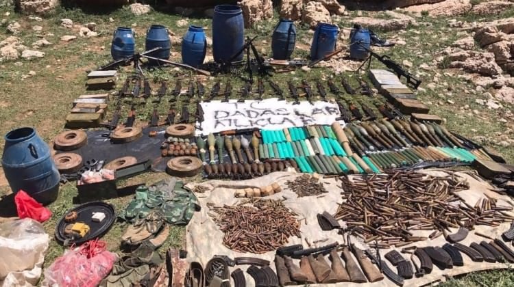 PKK'nın Herekol Dağı yapılanması çökertildi