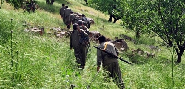 PKK'lılar arkasına bakmadan kaçtı!