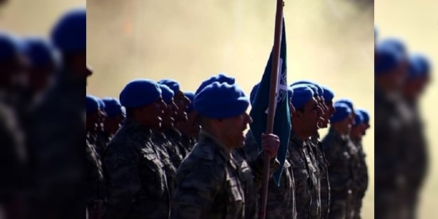 PKK'nın korkulu rüyası mavi bereliler Suriye sınırında