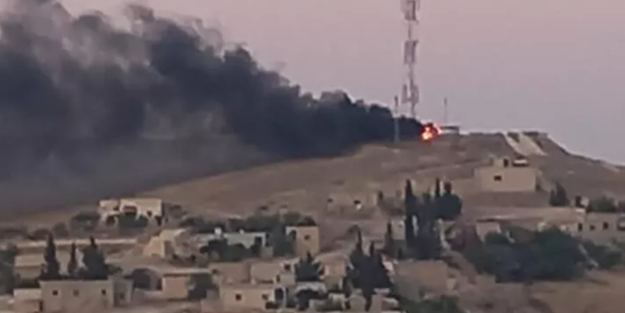 PKK'nın Münbiç'teki karargahı vuruldu