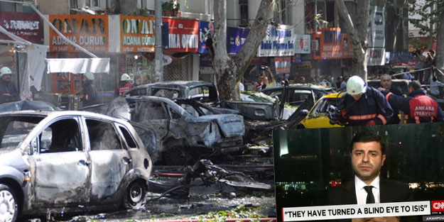 PKK'NIN SALDIRILARINA kim destek verdi Demirtaş?